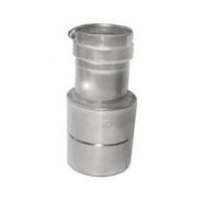 2SVSR5X4 Z-Vent Stainless Steel Reducer - 5" to 4"