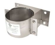 2SVDWS04 Z-Vent Stainless Steel Wall Support - 4" - Double Wall