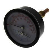 1260006 Utica Temperature Pressure Gauge - 2" Shank