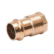 PF01264 Copper Press 1" Press x 3/4" FPT Reducing Fitting PxFpt