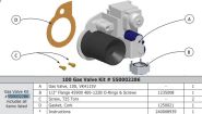 550002286 Utica Gas Valve Replacement Kit - NG - SSC-100 VLT-100 Units