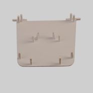 230-MBCW Diversitech Hef-T-Block End Cap Pack Of 4 White Ships In Packs Of 25