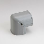 LCO92G Fortress 90 Degree Outside Vertical Elbow - Gray - 3.5" Wide - 84243