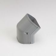 LCFO92G Fortress 45 Degree Outside Vertical Elbow - Gray - 3.5" Wide - 84241
