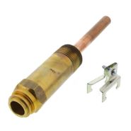 121371M/U Honeywell Copper Well Assembly - 3/4" MPT - 3" Insertion Depth - 3" Insulation