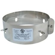 2SVDGB04 Z-Vent Stainless Steel Double Wall Guy Band - 4"