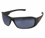 TXB23-G15-7 EDGE Eyewear Polarized Brazeau Blk/G-15 Matte Black Frame with Red E Logo