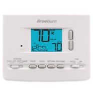 2220NC Braeburn 2H/1C Thermostat - Programmable AC & Heatpump - New Construction - Non-Programmable Option