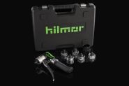 1839015 Hilmor Compact Swage Tool - Kit Contains 3/8" 1/2" 5/8" 3/4" 7/8" Expander Heads, Deburrer, Compact Swage Tool, and Case