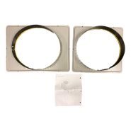 AXMC-BA01 Rheem Duct Adapter 14" Rectangle to Round Supply and Return Set - Fits 15"W x 13-3/4"H and 19-1/8"W x 13-3/4"H Openings