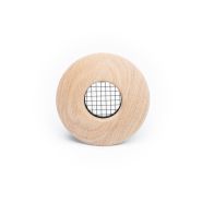 UPC-57T-RO-1 Unico Supply Outlet - Red Oak - Round - 2" - Wood - Face Plate Only- 1/bx