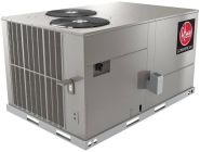 RGEDZS120ADB22BAADA1 Rheem Rooftop - 10 Ton - 225MBH 11eer - 460/3 - 2 Stage  Stainless Steel Heat Exchanger - Hinged Access Louver Protection Economizer w/ Barometric Relief