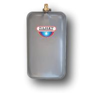 ZFT8R Zilmet Flat Expansion Tank 2.1Gal 1/2" MPT 2 Way Union Check Valve Included 5 Year Warranty