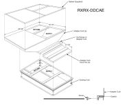 RXRX-DDCAE Rheem Rooftop Curb Adapter - RKNL/RKKL to RGED 090-150