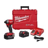 2953-22 Milwaukee M18 FUEL 1/4" Hex Impact Driver Kit - Includes XC5.0 Battery Pack, Chager and Case