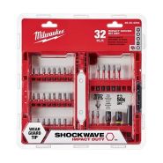 48-32-4004 Milwaukee Shockwave Impact Duty Driver Bit Set - 32PC