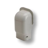 SW-100-I Slimduct Wall Inlet - 4" x 2-3/4" Ivory 86136