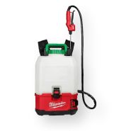 2820-21PS Milwaukee M18 SWITCH TANK 4-Gallon Backpack Sprayer Kit Includes: (1)M18 SWITCH TANK Powered Base (2820-20) (1)SWITCH TANK 4-Gallon Sprayer Tank Assembly(49-16-28PS) (1)M18 REDLITHIUM XC Extended Capacity Battery(48-11-1828) (1)M18 & M12 Mu